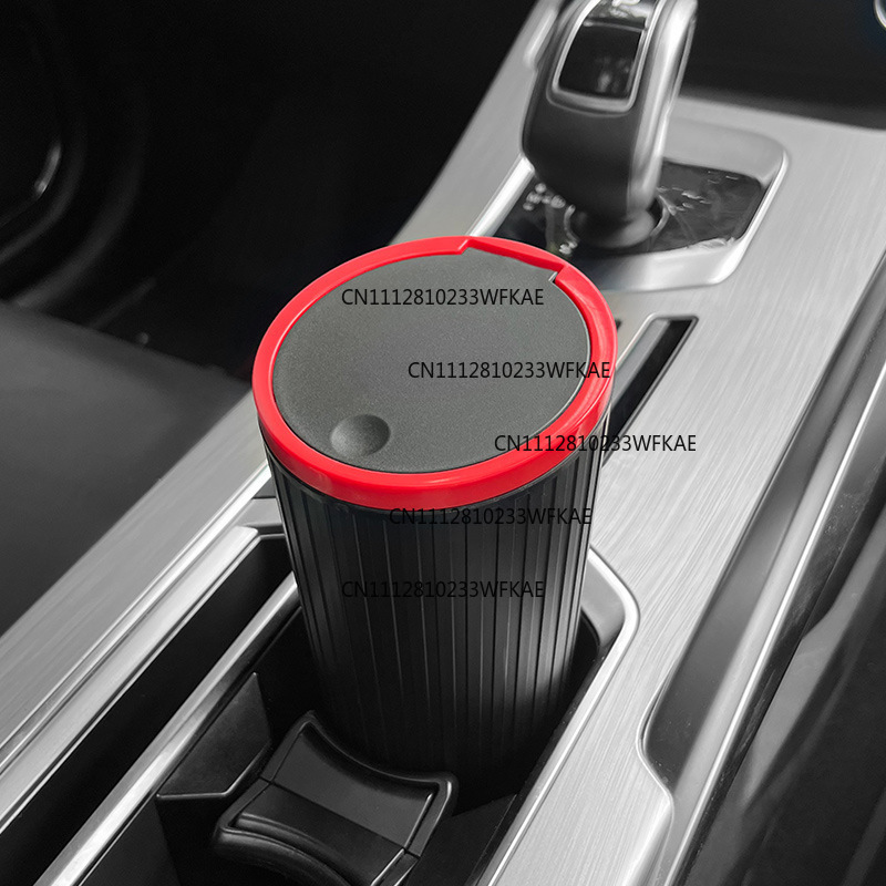 Waterproof Car Trash Can With Lid - Poubelle de voiture, accessoires de rangement