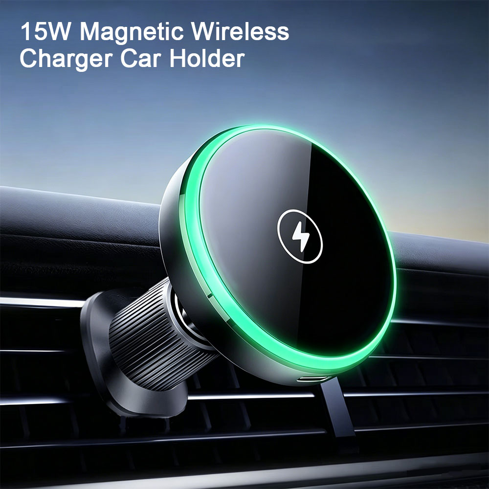 Magnetic Phone Holder For Car Vent - Support de chargeur de voiture sans