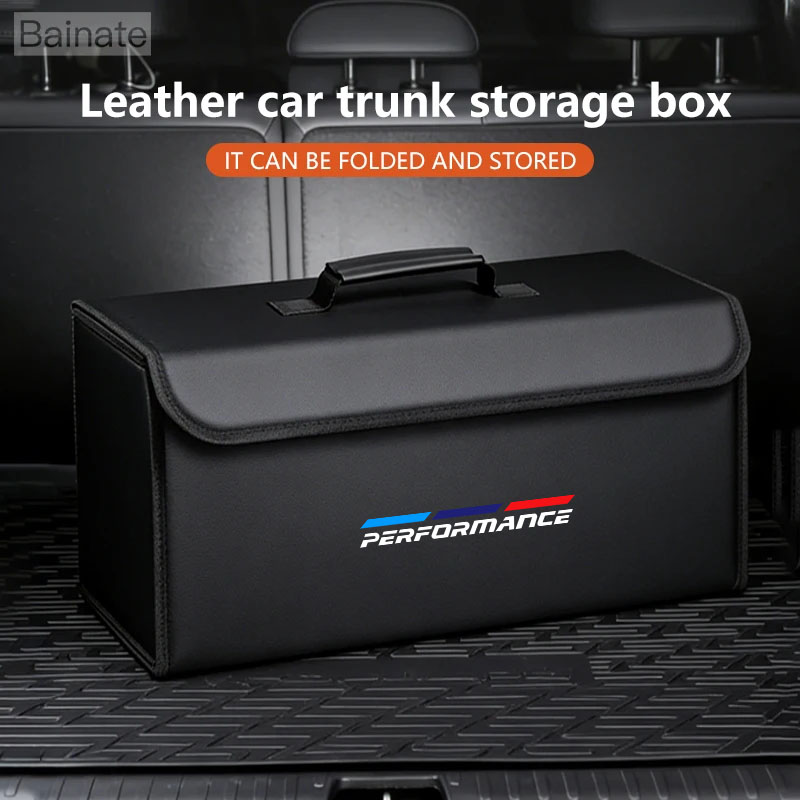 Car Trunk Organizer Foldable Storage Box - Organisateur de coffre de voiture en