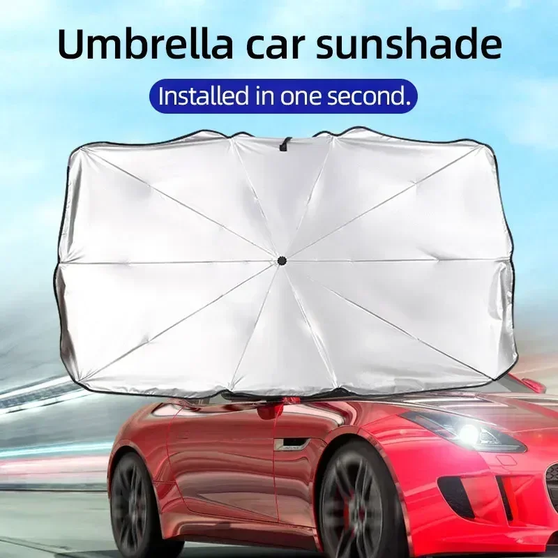 Car Sunshade Windshield Umbrella Foldable - Parasol pare-soleil pliable pour pare-brise de