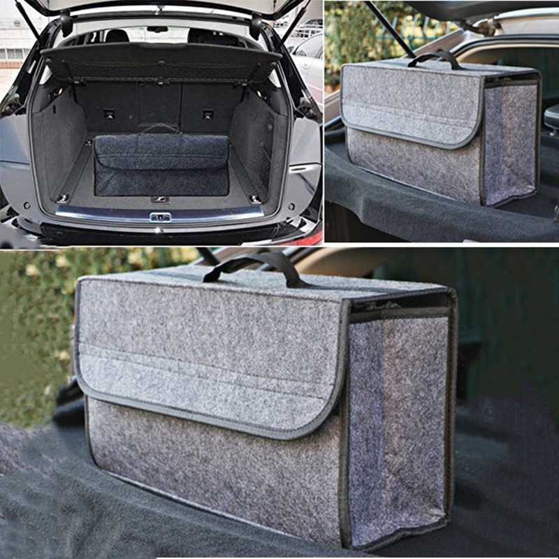 Car Trunk Organizer Foldable Storage Box - Boîte de rangement ignifuge en feutre