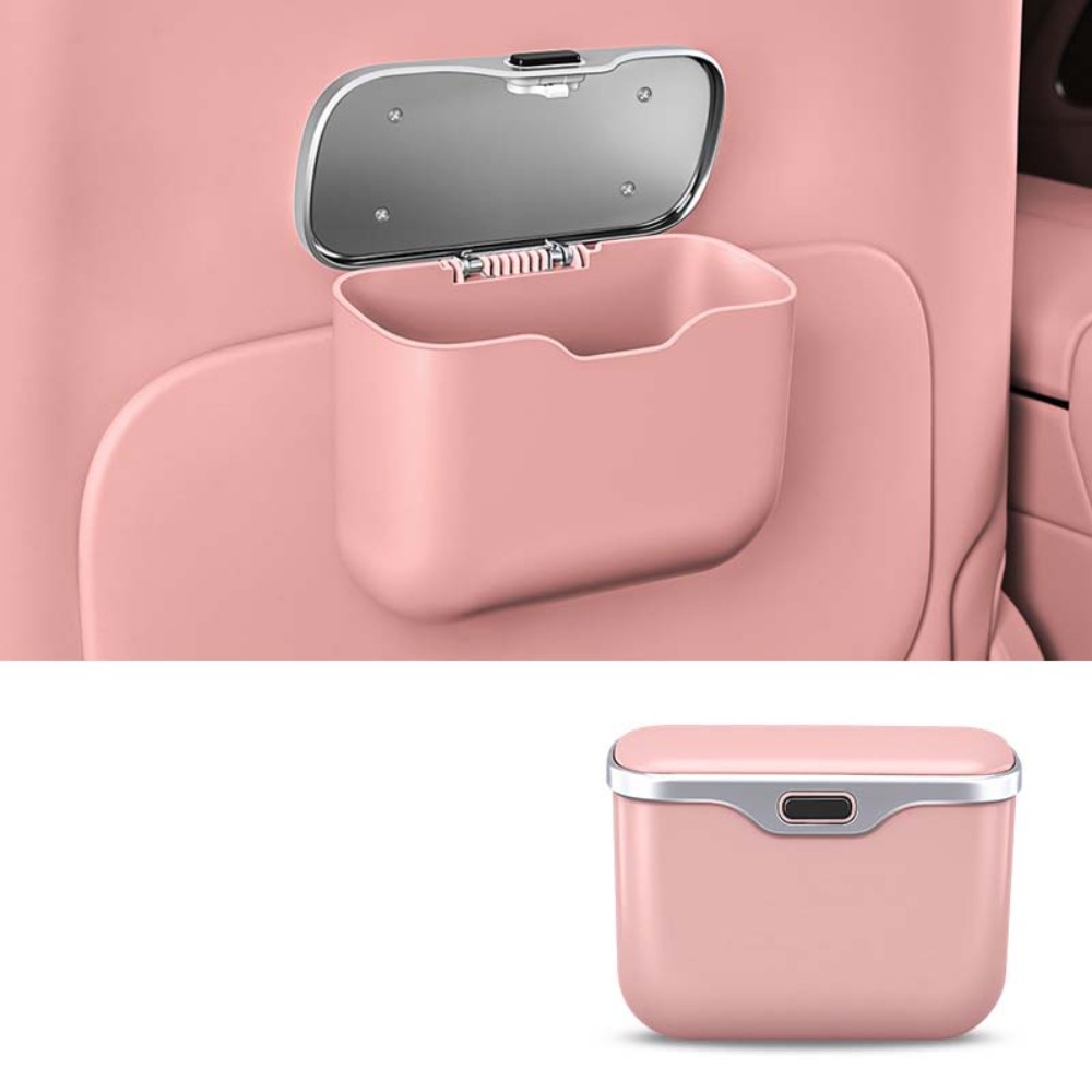 Waterproof Car Trash Can With Lid - Poubelle de voiture multifonctionnelle avec couvercle