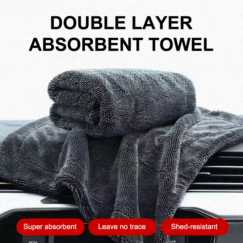 Microfiber Car Drying Towel Super Absorbent - [CA2] Serviette de séchage en microfibre