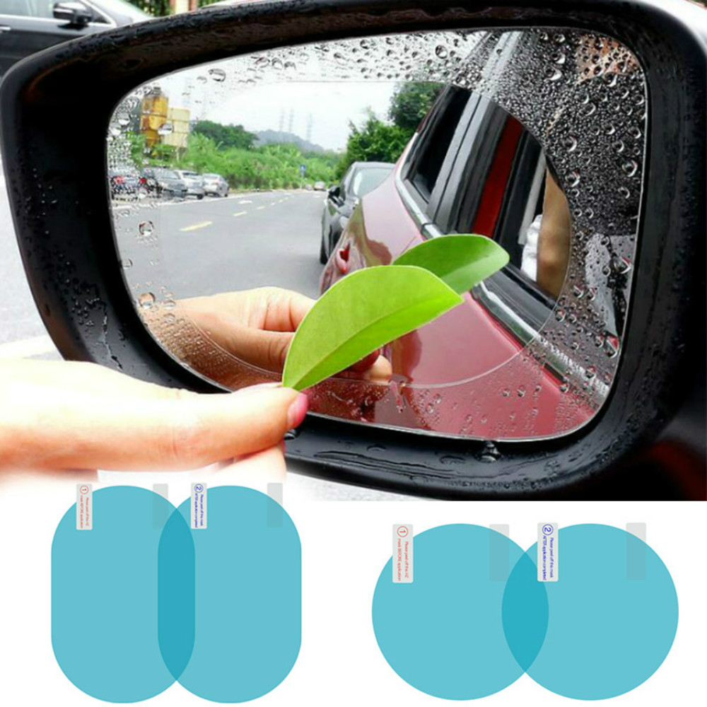 Anti Glare Car Rearview Mirror Film - Film imperméable pour rétroviseur de voiture,