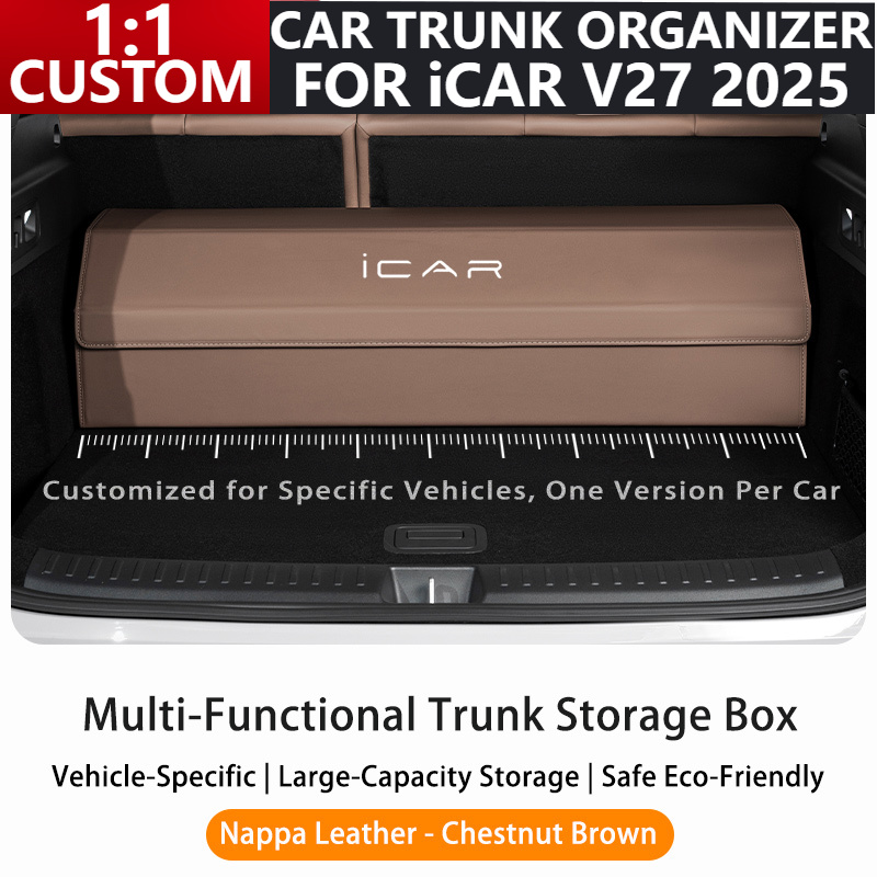 Car Trunk Organizer Foldable Storage Box - Pour ‌ iCAR V27 ‌ Boîte