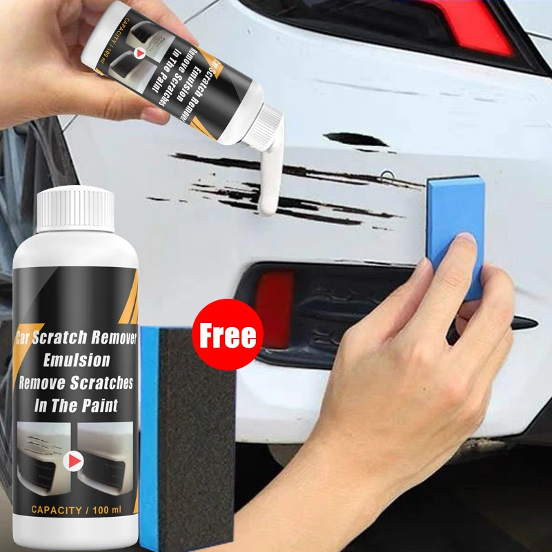 Car Scratch Repair Polishing Wax Paste - Dissolvant de rayures de voiture, outils