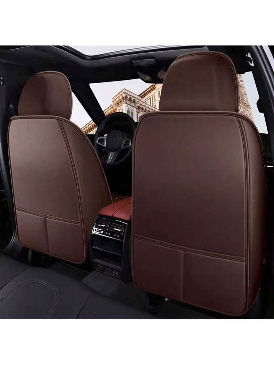 Housse de siège de voiture en  - Leather Car Seat Covers Full Set Universal avis et prix