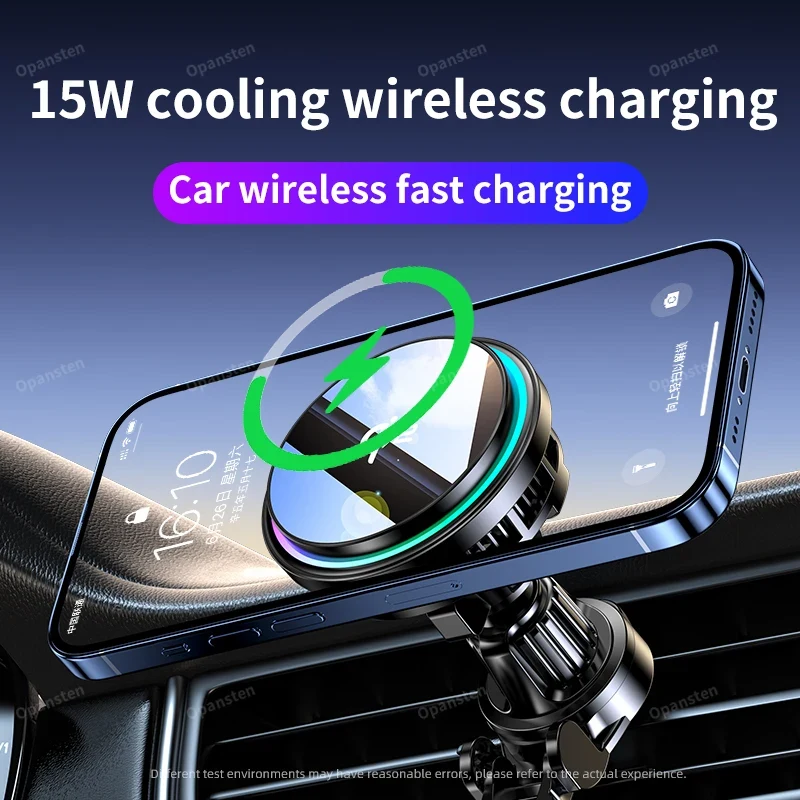 QI2 refroidissement par glace  - Wireless Car Charger Mount Fast Charging avis et prix