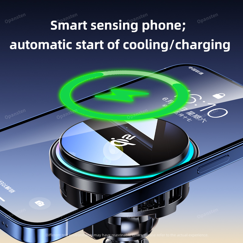 QI2 refroidissement par glace  - Wireless Car Charger Mount Fast Charging avis et prix