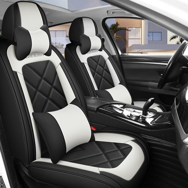 Couverture complète Style univ - Leather Car Seat Covers Full Set Universal avis et prix