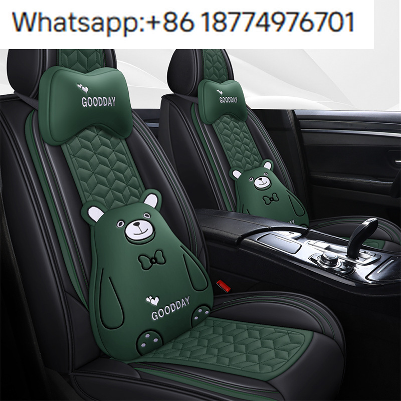 Nouveautés 2025, housses de si - Leather Car Seat Covers Full Set Universal avis et prix