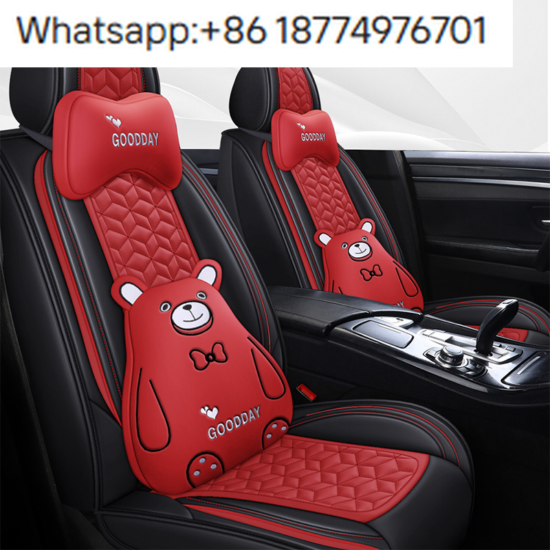 Nouveautés 2025, housses de si - Leather Car Seat Covers Full Set Universal avis et prix
