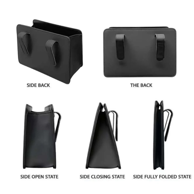Boîte de rangement de porte de - Waterproof Car Trash Can With Lid avis et prix