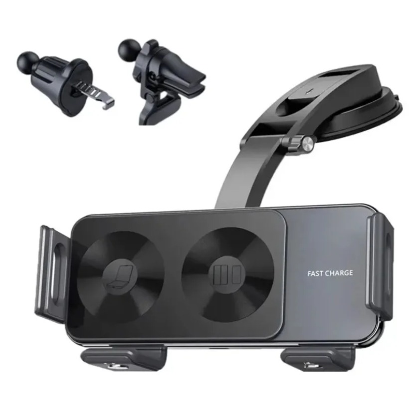 Support de chargeur sans fil p - Wireless Car Charger Mount Fast Charging avis et prix