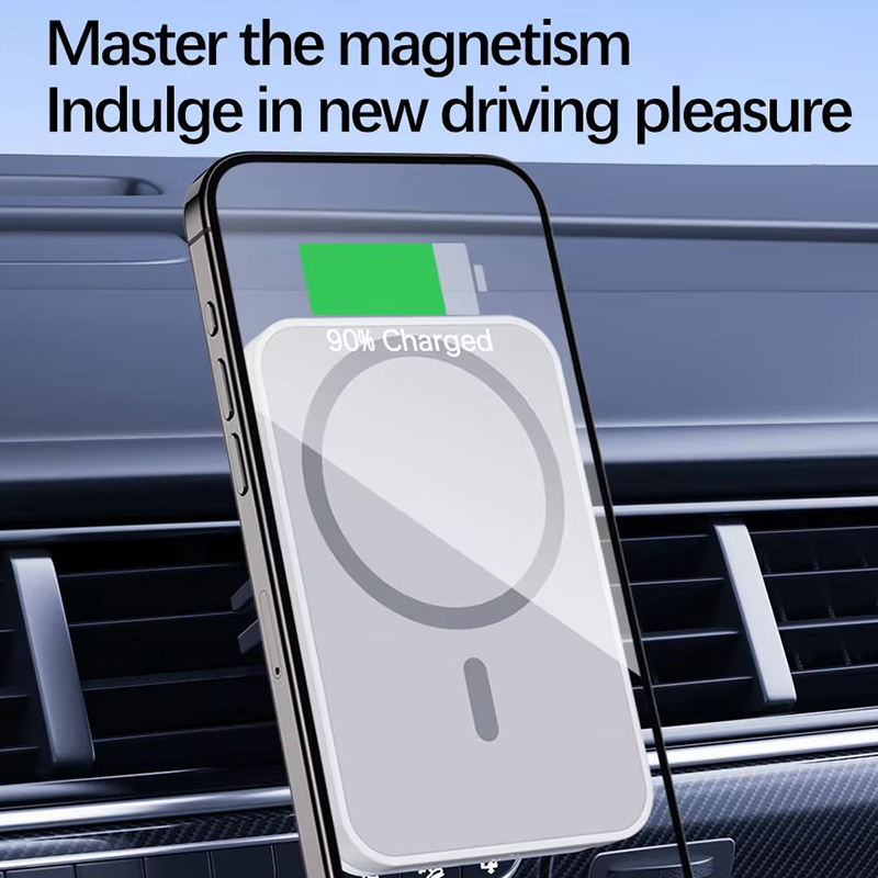 Chargeur magnétique sans fil d - Wireless Car Charger Mount Fast Charging avis et prix