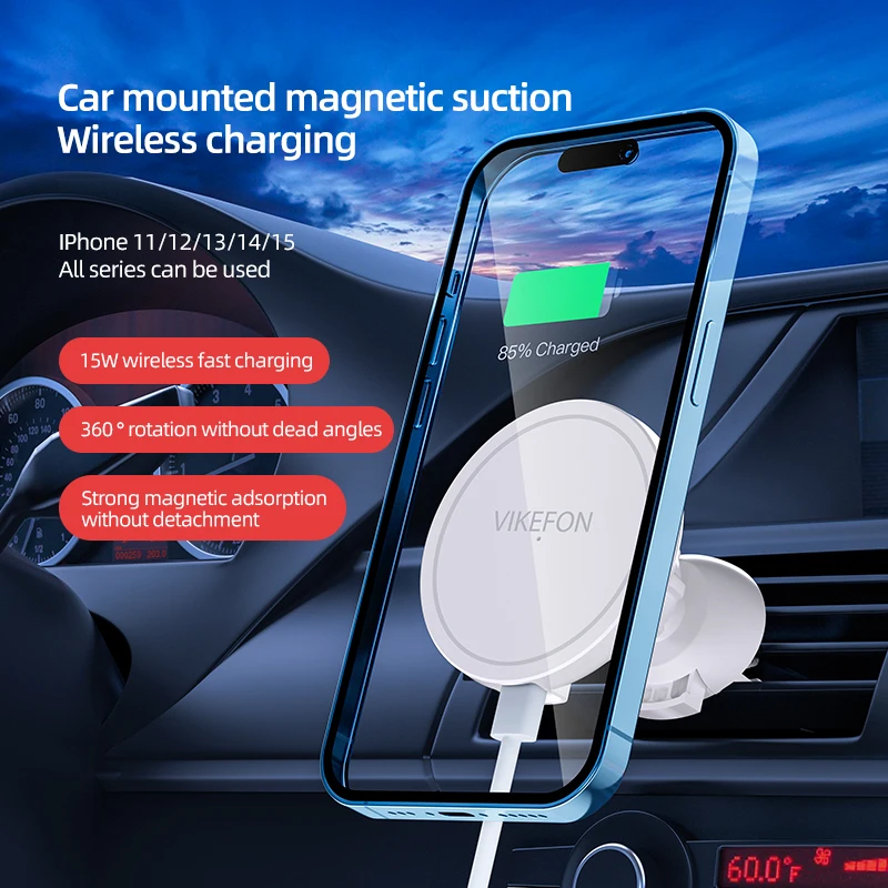Chargeur sans fil magnétique p - Magnetic Phone Holder For Car Vent avis et prix