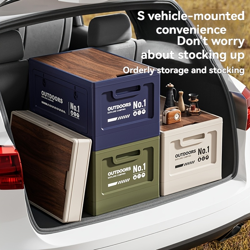 Boîte de rangement pour le cam - Car Trunk Organizer Foldable Storage Box avis et prix