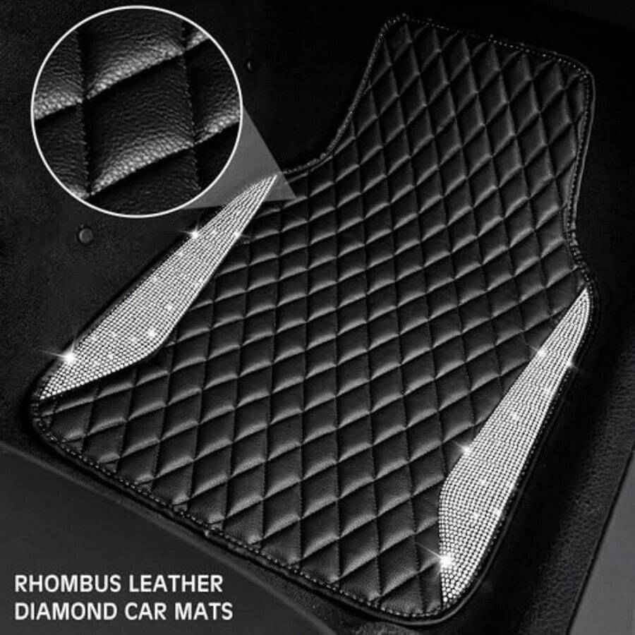 Tapis de voiture en cuir, tapi - Car Floor Mats Universal Waterproof Leather avis et prix