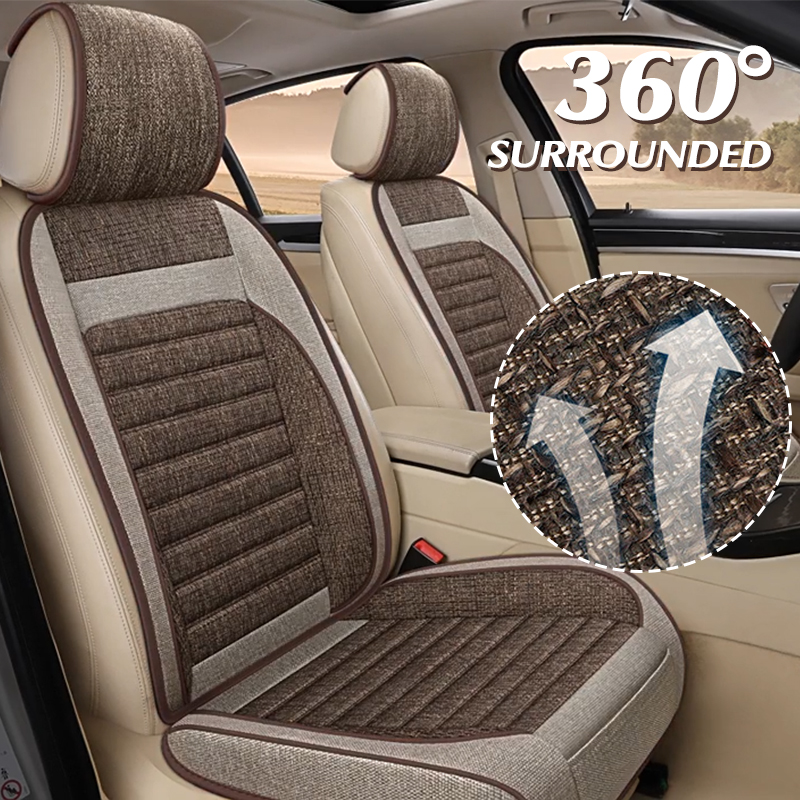 Housses de siège de voiture un - Leather Car Seat Covers Full Set Universal avis et prix