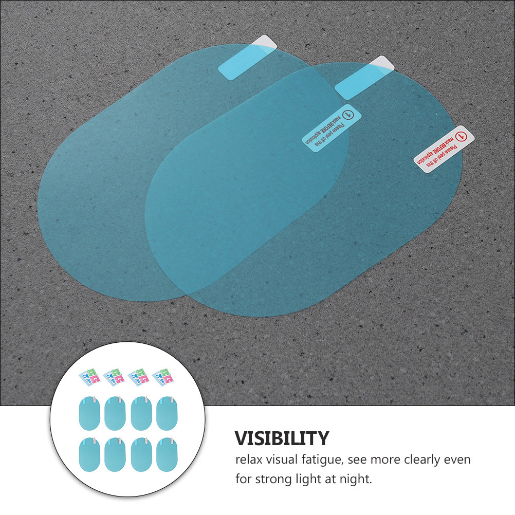4 paires de films pour rétrovi - Anti Glare Car Rearview Mirror Film avis et prix