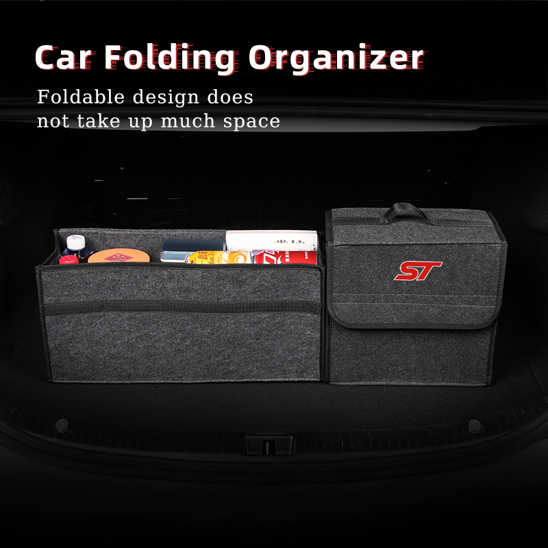 Sac de rangement pour coffre d - Car Trunk Organizer Foldable Storage Box avis et prix