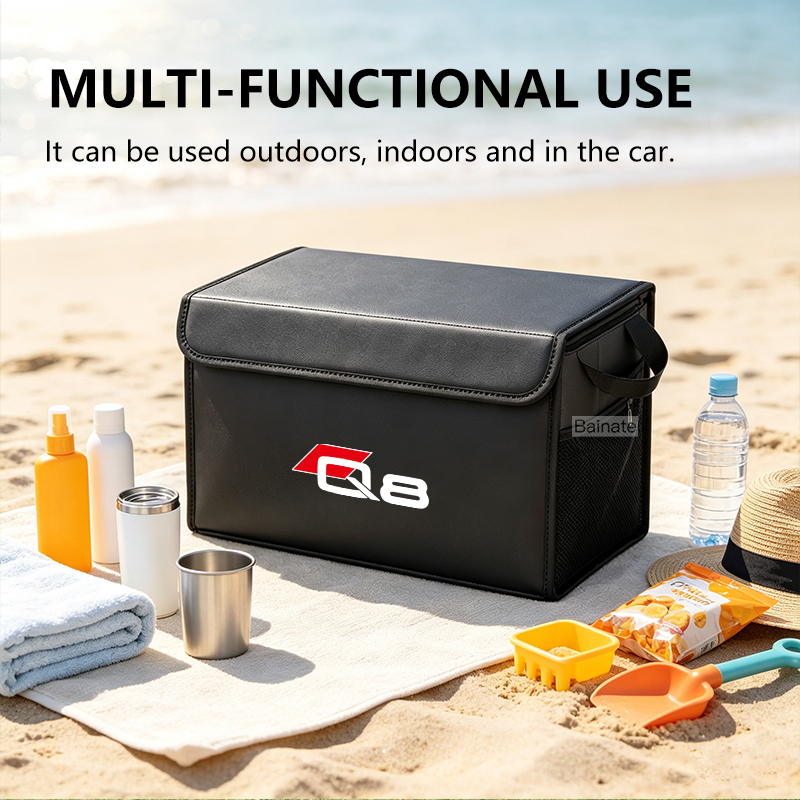 Boîte de rangement pour coffre - Car Trunk Organizer Foldable Storage Box avis et prix