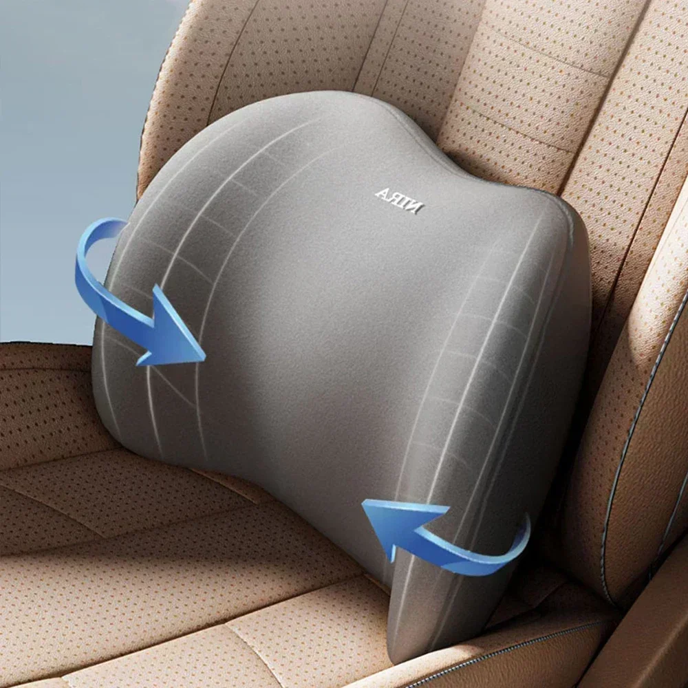 Pour un Confort de Conduite Op - Memory Foam Car Neck Pillow Lumbar Support avis et prix